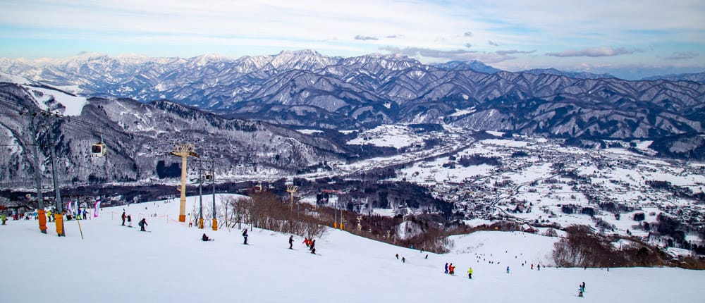 Hakuba skiën